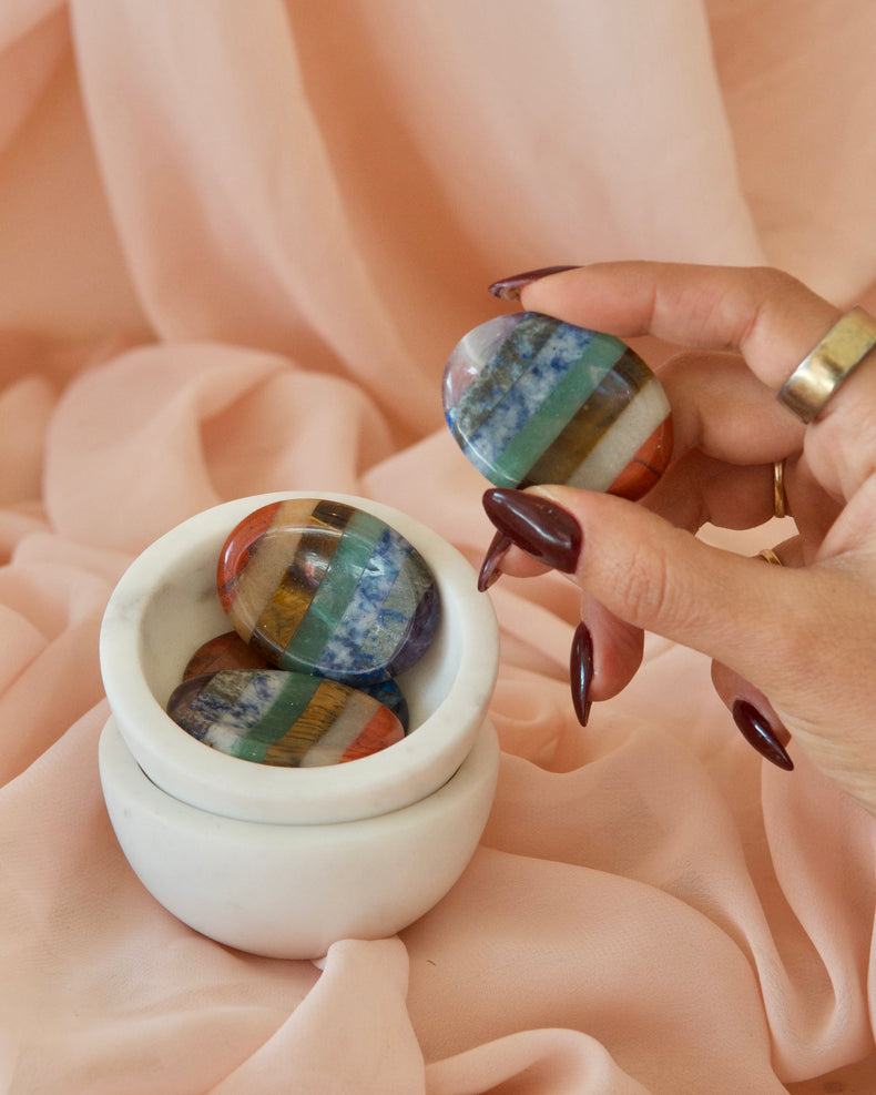 Chakra Worry Stone
