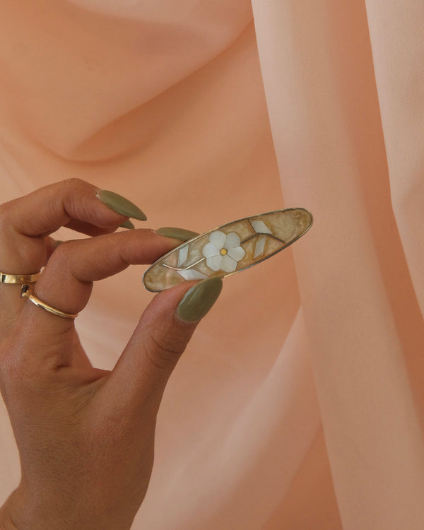 Abalone Shell Barrette image 3