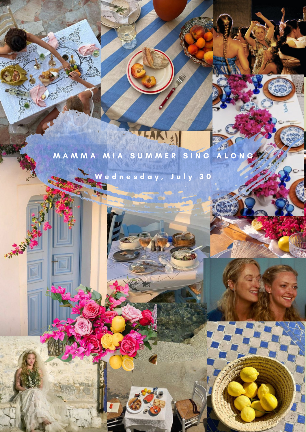 7.30 | Mamma Mia Sing Along