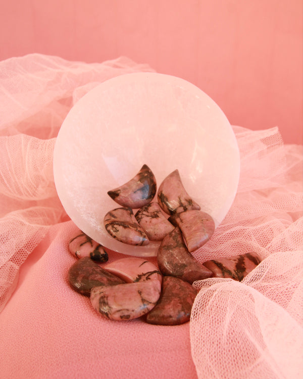 Rhodonite Moon image 1