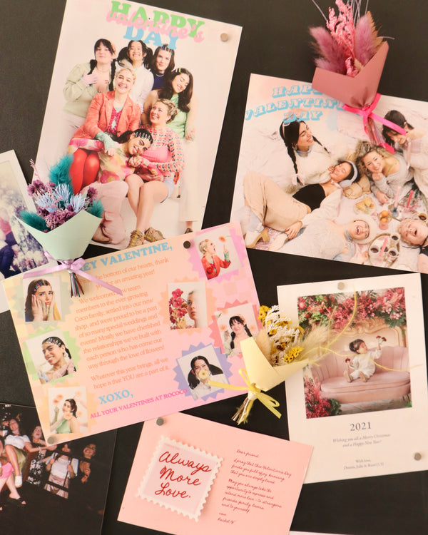 Rococo Mini Preserved Bouquet Magnet Set image 2