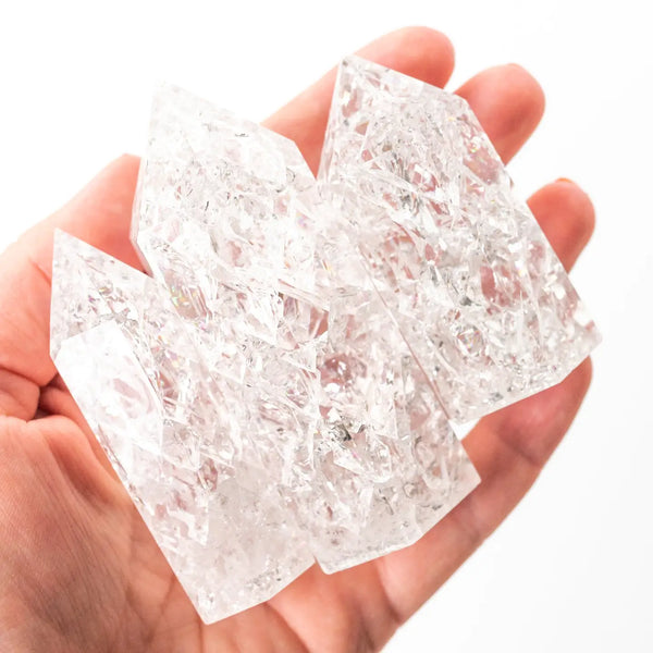 Crackle Clear Quartz Point image 1